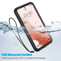 IP68 Waterproof Case For Samsung S23 S22 S21 S20 Ultra Waterproof Case for Galaxy S10 Note 10 Plus A52 A51 A21 A12 A72 A24 A32