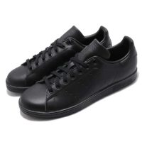【adidas 愛迪達】休閒鞋 Stan Smith 復古 男鞋 史密斯 基本款 黑 愛迪達(M20327)
