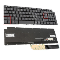 UK Backlit Laptop Keyboard GREY-05M07P for Dell Inspiron 15-5502 5590 5509 5505 5509 5510 5591 5598 5593 5584 3501 3505