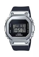 G-shock Women's Digital Watch GM-S5600-1 Metal-Covered Bezel Black Resin Band Sports Watch (PP-01)