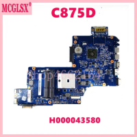 PLAC/CSAC UMA Notebook Mainboard For Toshiba Satellite L875D L870D C875D Laptop Motherboard DDR3 H000043580 Tested OK