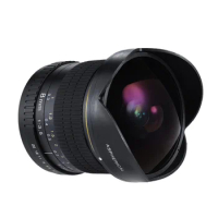 8mm F/3.0 Aspherical Circular Camera Lens Ultra Wide Fisheye Lens for Canon DSLR 550D 650D 750D 77D 80D 1100D Cameras