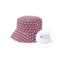 【FILA官方直營】時尚雙面筒帽/漁夫帽-白色(HTX-5205-WT)