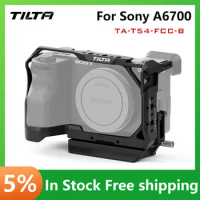 TILTA A6700 Full Camera cage TA-T54-FCC-B for Sony A6700 Dsrl Photography Live Broadcast Expansion Protection Frame Accessories