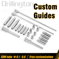 Custom EDM Electrode Guide, EDM Tube Guides 0.1 - 6.0 , Ruby Ceramic Guide, EDM Drilling Parts , Holder for EDM Machine
