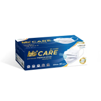 Hi-Care Premium Grade หน้ากากอนามัยหนาพิเศษ (รองรับ PM2.5 กรองเชื้อโรค) แผ่นกรอง 3 ชั้น ชนิดคล้องหู 