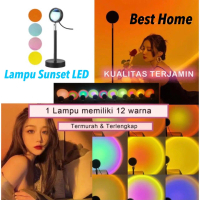 Lampu Proyektor Sunset LED Lampu Selfie / Lampu Tidur Led