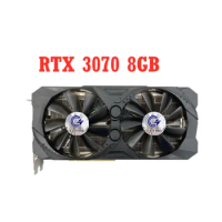 RTX 3070 8GB GPU12Pin GDDR6 256bit HDMI*1 DP*3 PCI Express 4.0 x16 rtx3070 Gaming Video card