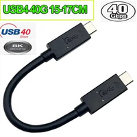 Short Type-C Cable USBC 3.1 Gen2 Cable USB4.0 40Gbps 8K 60HZ Data Transfer Fast Chargefor SanDisk Extreme Portable SSD Samsung
