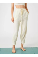 KOTON Ankle Crop Jogger Pants