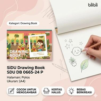 BUKU GAMBAR SIDU A4 / SIDU A4 / BUKU GAMBAR A4 ( PAK )