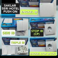 Saklar Inbow IB (Tanam) Engkel/Seri/Stop Kontak/Triple/Engkel+Stop