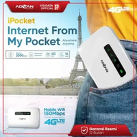 ADVAN iPocket MIFI MF01 Mobile Modem WiFi 4G LTE 2.5Ghz Unlock All Operator - Garansi Resmi