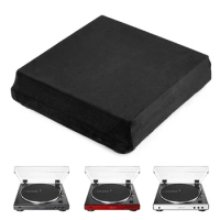 Turntable Dust Cover Spandex with Elastic Band Turntable Dust Case Sleeve Foldable for Audio-Technica AT-LP60XBT Record Player