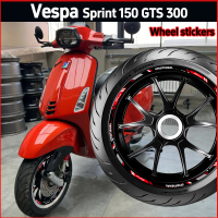 Nhãn Dán Bánh Xe, Phản Quang, Không Thấm Nước, Cho Vespa Sprint 150, GTS 300, Super GT 200, L, GTV, 