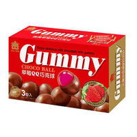 義美 草莓QQ巧克球量販盒(135g/盒) [大買家]