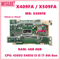 X409FA UMA Mainboard For ASUS X409FA X509FA A409F F409F F509F A509F X409FB X509FB X409FJ X409FL X509FL Laptop Motherboard