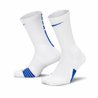 Nike 襪子 Elite Crew 白 藍 籃球襪 運動襪 長襪 中筒襪 基本款 SX7622-111