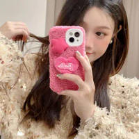 Kawaii Anime Cute Cartoon Rose Red Barbie Iphone14Pro Max Iphone15 Mobile Phone Protective Cover Soft Shell Mobile Phone Case