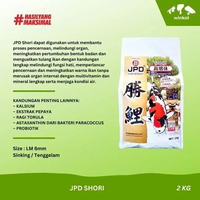 JPD Shori Growth 2KG Pakan Koi Growth SINKING – Made in Japan LM - 6mm