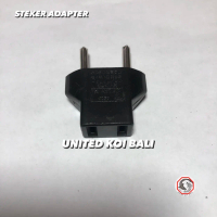 STEKER ADAPTOR OVER STEKER BROCO HITAM GEPENG - COLOKAN LISTRIK
