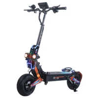 Latest Obarter D5 5000W Electric Scooter with 12inch Fat Tire On road Removeable battery e scooters