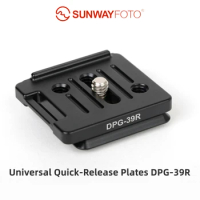 SUNWAYFOTO 39mm Arca Swiss Quick Release Plate QR Plate DPG-39R for Tripod