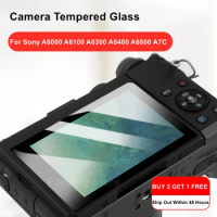 A6400 A6700 ZV-E10 ZV-E1Original Camera Tempered Glass LCD Screen Protector for Sony Alpha A6000 A6100 A6300 A6400 A6600 A7C