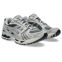 【asics 亞瑟士】休閒鞋 男鞋 運動鞋 GEL-KAYANO 14 白灰 1203A540-022
