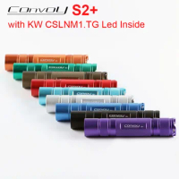 Convoy S2 Plus with KW CSLNM1.TG 5A Led Flashlight 18650 Super Powerful Lanterna Torch Flash Light LInterna Portable Bike Lamp