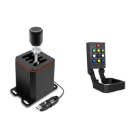 New H Gear Shifter With Control Box For Logitech G27 G29 G25 G920 For Thrustmaster T300RS/GT For Simulation Racing Game
