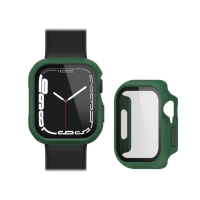 【OtterBox】Apple Watch S9 / S8 / S7 41mm Eclipse 高透防護玻璃錶殼(綠色)