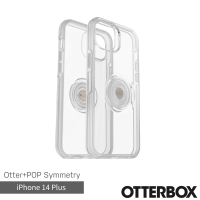 【OtterBox】iPhone 14 Plus 6.7吋 Symmetry 炫彩透明泡泡騷保護殼(透明)