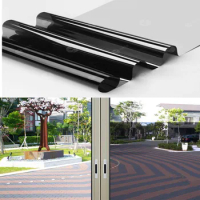 HOHOFILM Black silver One Way Mirror window film Low Reflective Window tint For Home Office glass sticker Tint Roll