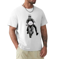 Vincitore del Moto Giro d' Italia del 1956 T-Shirt summer top summer tops oversized mens t shirts