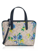 Kate Spade KL002 Kate Spade Flower PVC Small Tote Bag (960) Blazer Blue