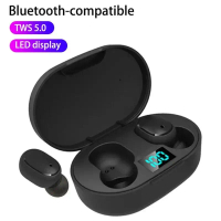 E6S TWS Bluetooth Earphones Wireless Bluetooth Headset Noise Cancelling Headsets With Microphone Hea