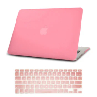 For Apple MacBook Air 13/11 Inch/Pro 13/15 Inch Laptop Case Hard Shell Protective Shell + Keyboard Cover