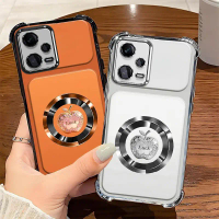 Suitable for[Redmi note12s,note12PRO,note12turbo] phone case TPU Anti-drop Anti-slip luck apple Anti
