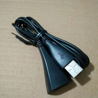 USB延遲線接收器延長電纜,用於通用Logitech鍵盤鼠標充電線