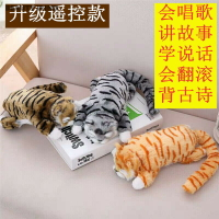 抖音網紅貓會唱歌會翻身的貓寶寶學說話翻滾貓打滾貓咪娃娃玩具偶
