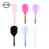 3PCS Plastic 2BA Screw Soft Darts Professional Transparent Darts Tail Anti-fall Anti-falling Leaf Sh