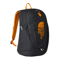 【The North Face】兒童/青少年 Youth Mini Recon 防潑水多功能後背包19.5L(52VX-AOX 瀝青灰/錐體橙 N)