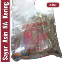 Sawi Asin Kering NA Kering - Sayur Sawi Asin Merk Special NA KERING | 250gr [ Harga Per BKS ]