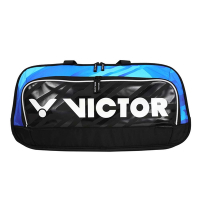 VICTOR 6支裝矩形包-拍包袋 羽毛球 手提裝備袋 勝利 BR9613CF 藍黑白