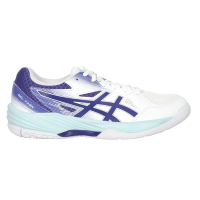 ASICS GEL-TASK 3 女排羽球鞋-排球 羽球 亞瑟士 1072A082-102 白紫淺水藍