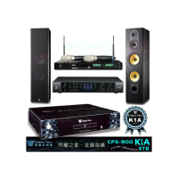 【金嗓】CPX-900 K1A+JBL BEYOND 1+ACT-941+SD-803N(6TB點歌機+擴大機+無線麥克風+落地喇叭)