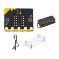 BBC Microbit Go Kit :Bit BBC DIY Projects Programmable Learning Development Board with Protective Shell