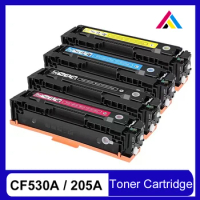 CSD 205A CF530A CF531A CF532A CF533A Color Toner Cartridge with chip For hp Color LaserJet Pro 154 M154nw M180nw M180n printer