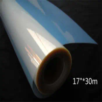 17"*30m waterproof semi transparent inkjet film in roll size for inkjet printing